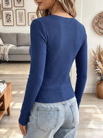 Vintage Elegant Knitted Patchwork Lace Shirt