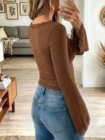 Vintage Elegant Patchwork Lace Shirt