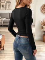 Vintage Elegant Irregular Cutouts Shirt